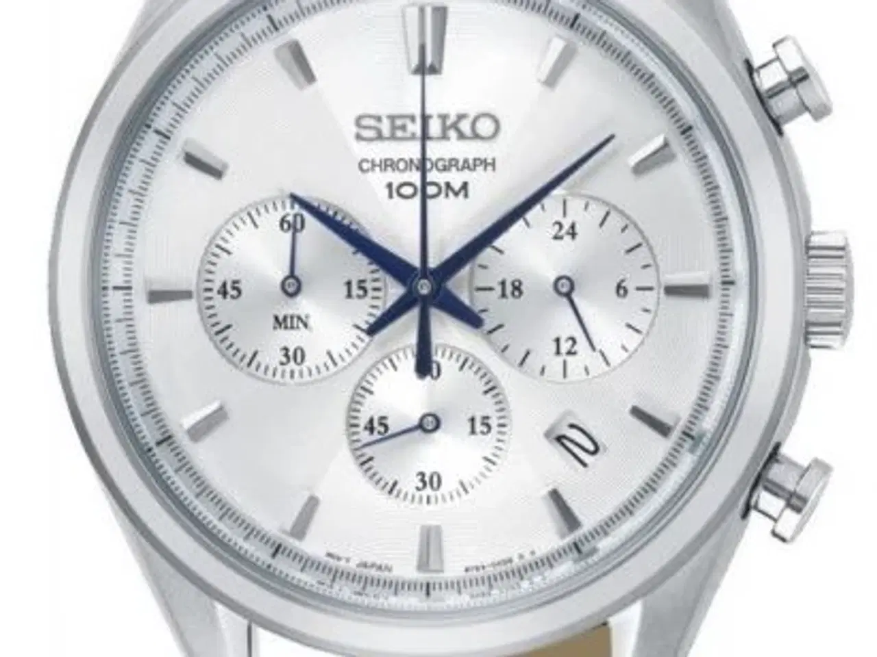 Billede 4 - Herreur, Seiko  lækker Seiko Chronograph. 