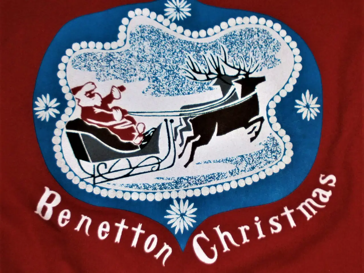 Billede 2 - NY Benetton - Christmas sweatshirt