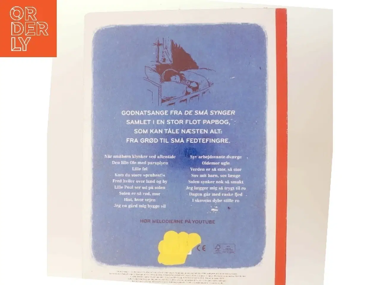 Billede 3 - De små synger - Godnatsange (Bog)