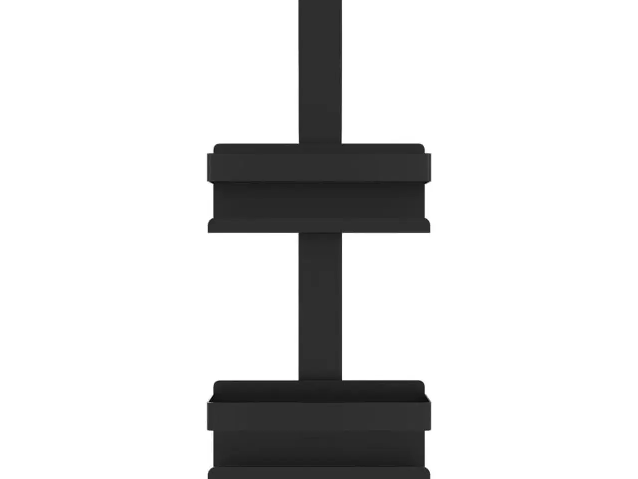 Billede 4 - Brusehylde med ophæng børstet 304 rustfrit stål matsort