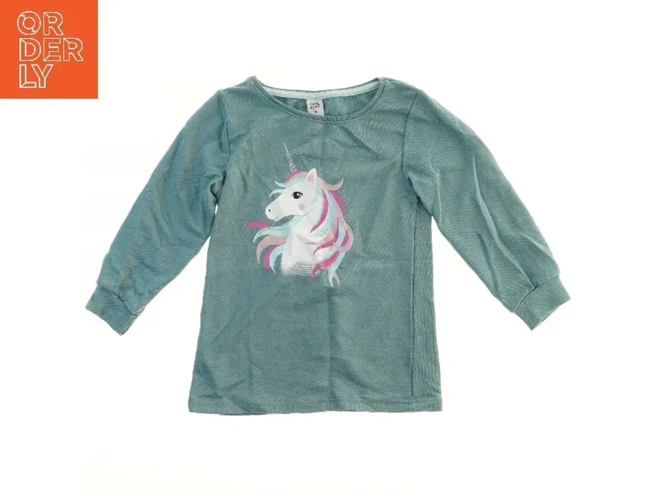 Billede 1 - Langærmet bluse med enhjørning fra Kiki&koko (str. 116)