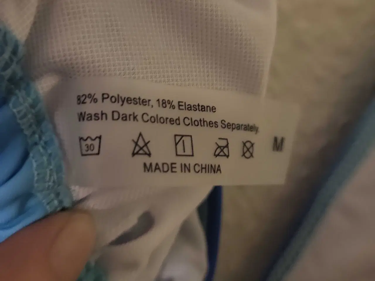 Billede 7 - Blå&Turquoise Bikini Med Nederdel