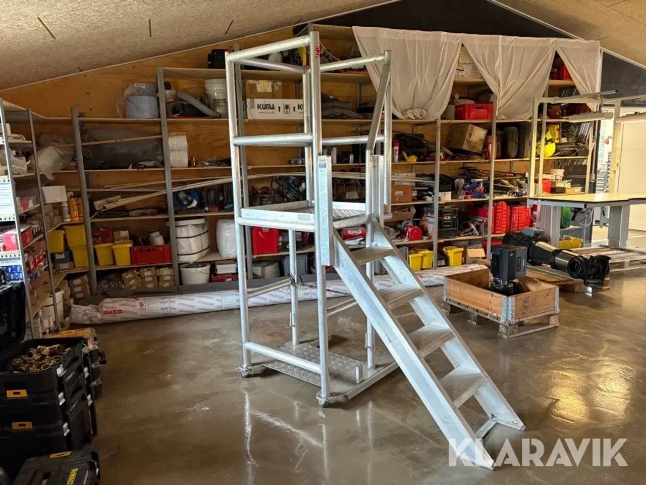 Billede 2 - Platform stige Jumbo Stillads