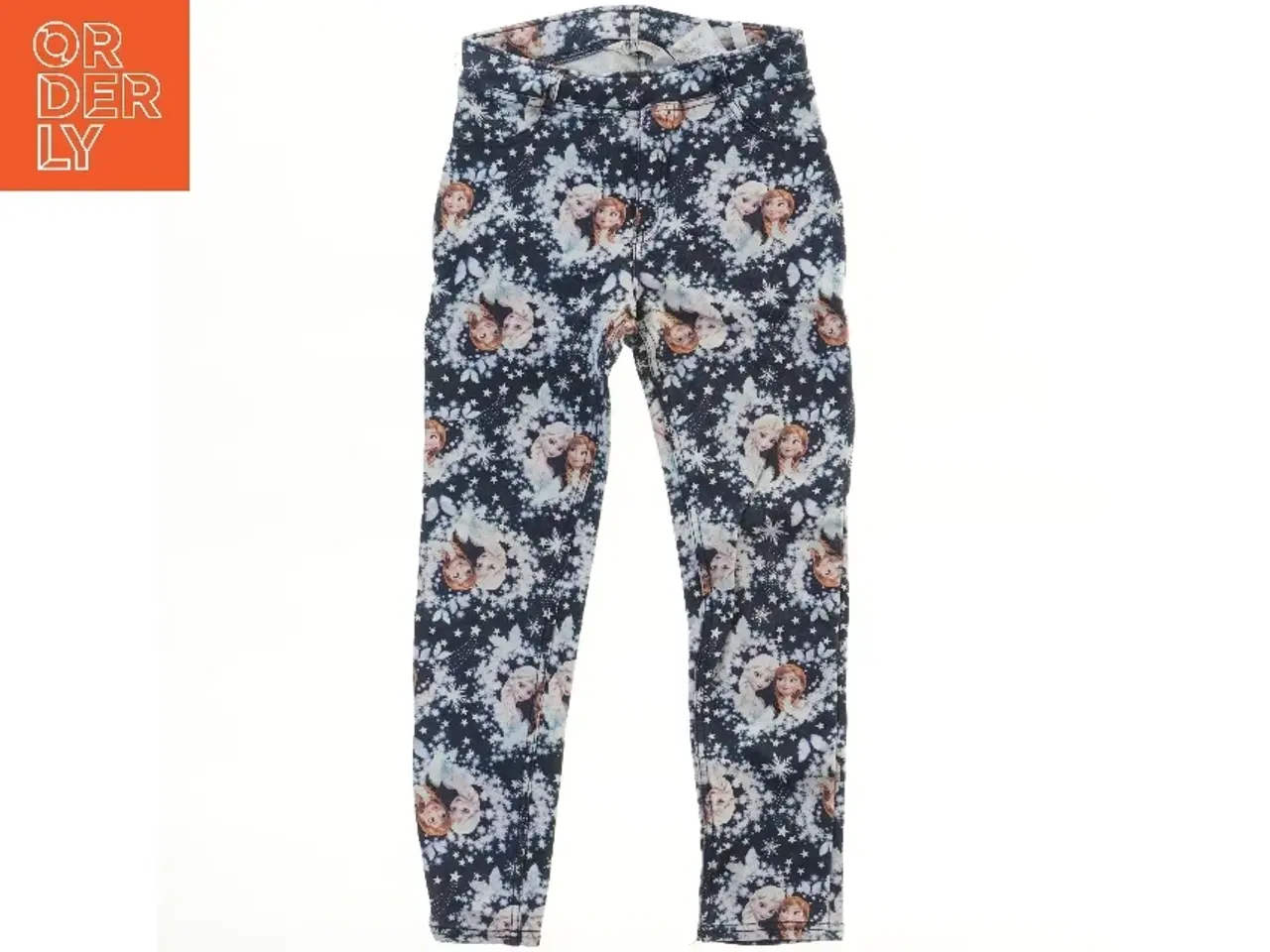 Billede 1 - Frozen tema leggings fra H&M (str. 134)