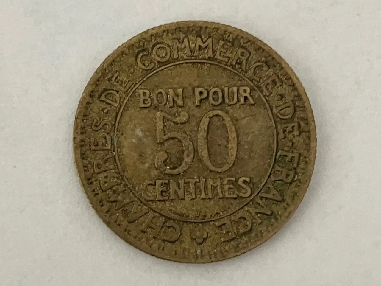 Billede 2 - 50 Centimes France 1922