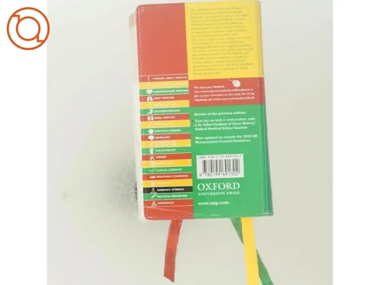 Billede 3 - Oxford Handbook of Clinical Medicine - Mini Edition af Murray Longmore, Ian Wilkinson, Edward Davidson, Alexander A. Foulkes, Ahmad A. Mafi (Bog)