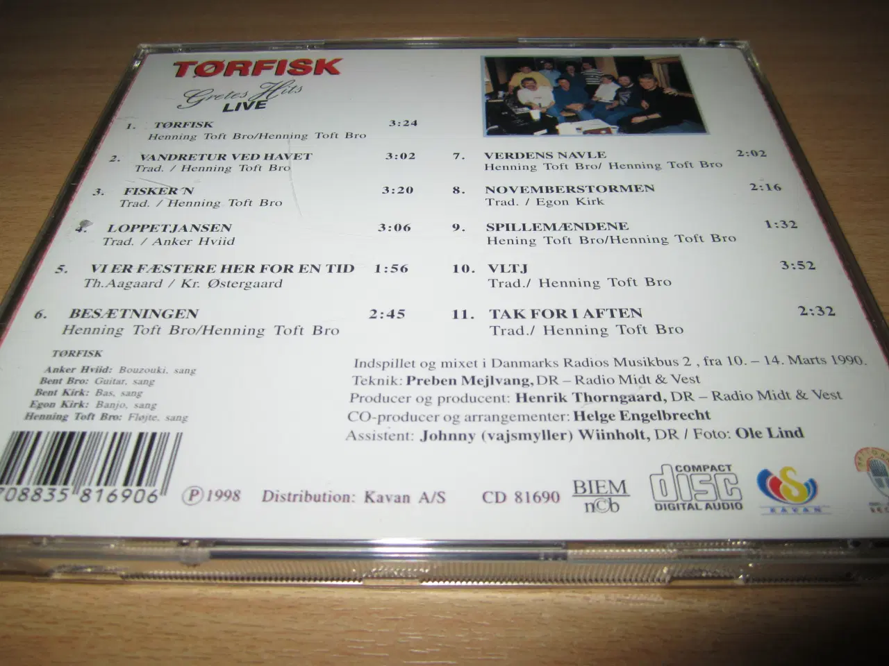 Billede 2 - TØRFISK. Gretes Hits LIVE.