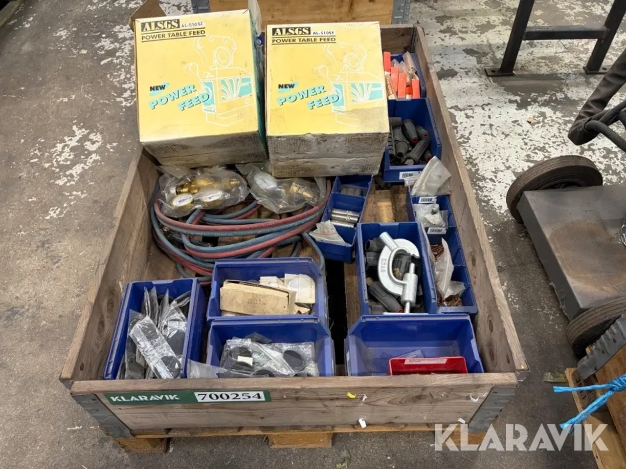 Billede 5 - Blandet lot med svejse udstyr samt 2 fræse hoveder