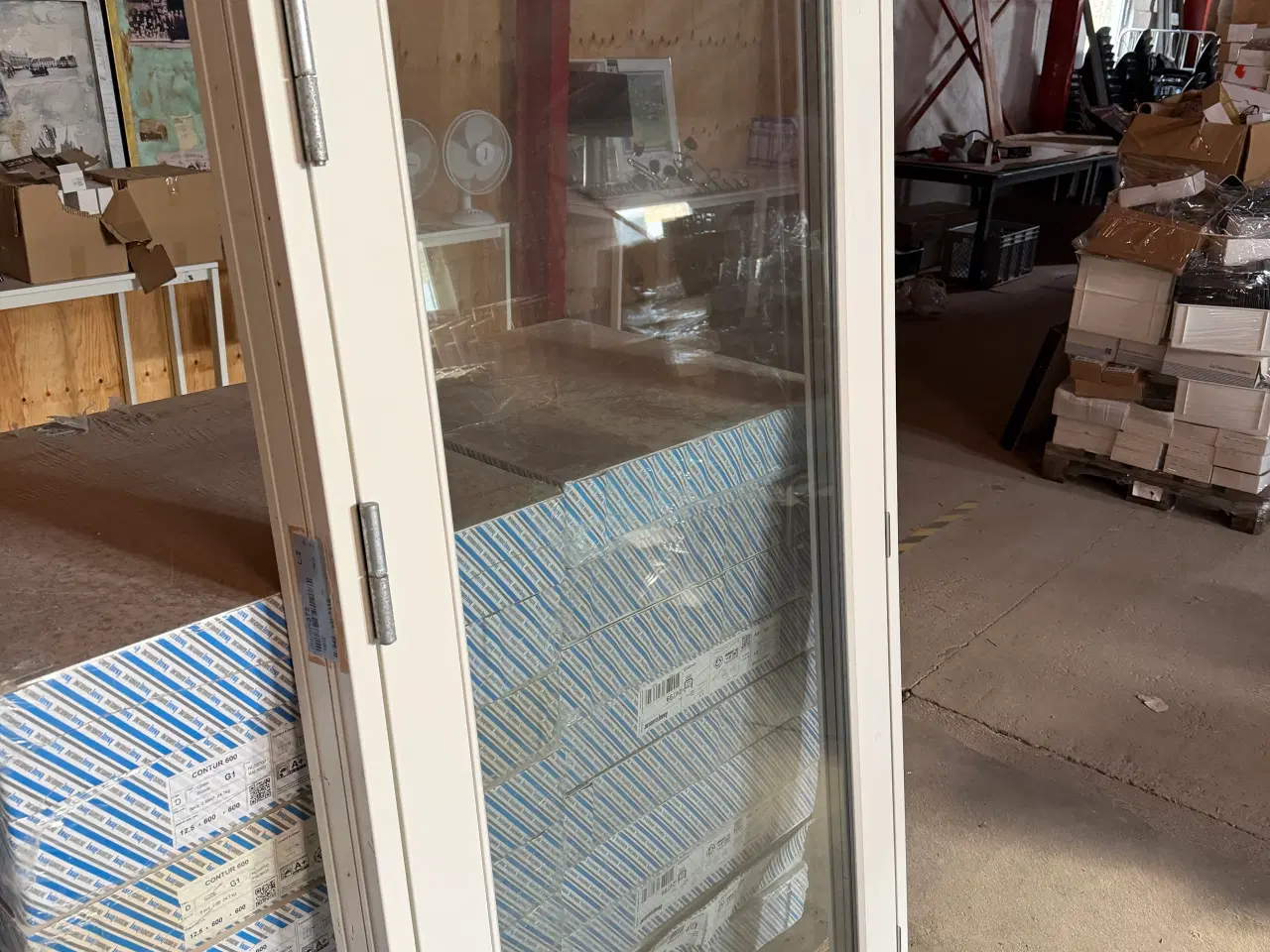 Billede 1 - Hvid ny terrassedør