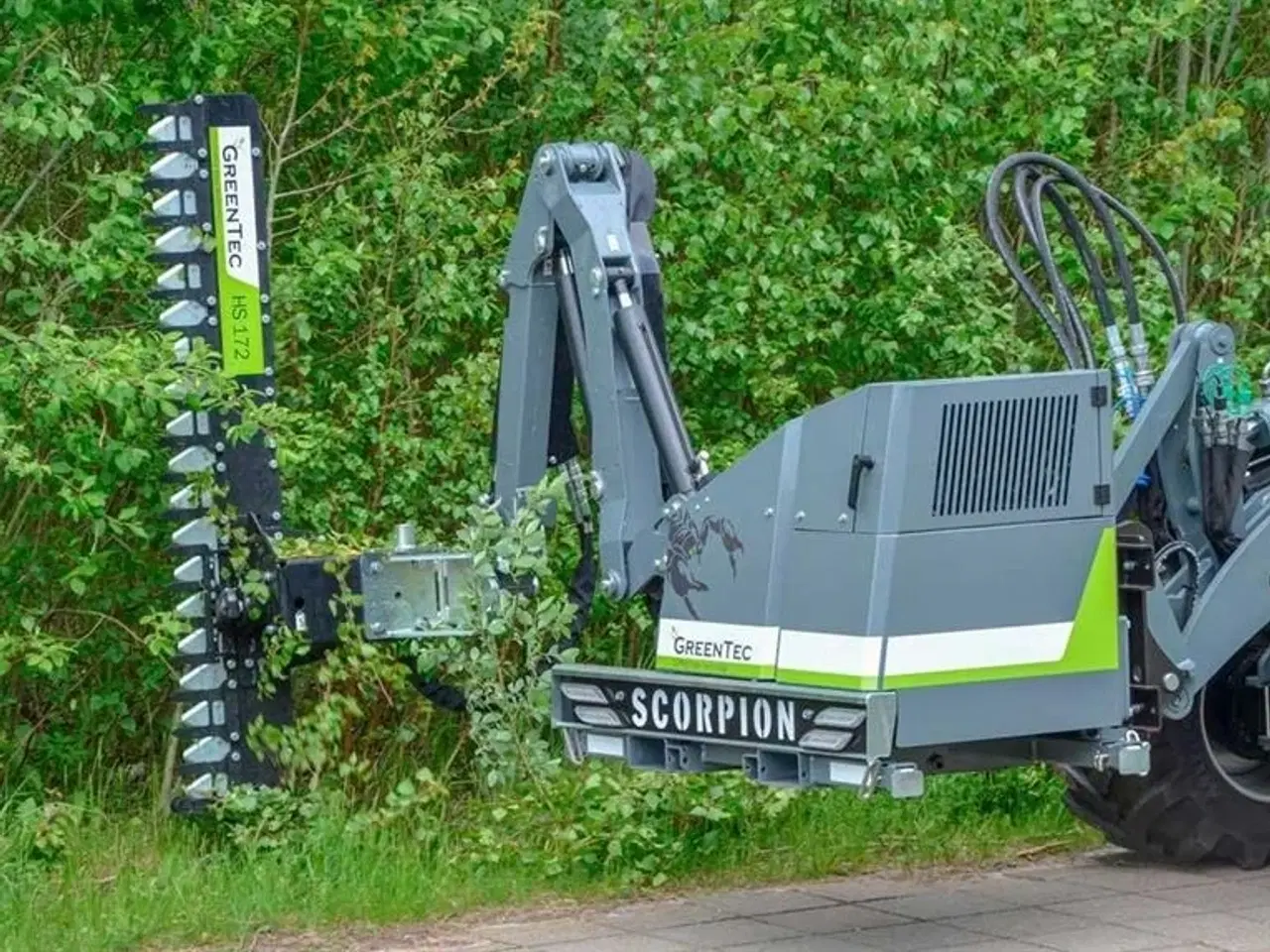 Billede 2 - GreenTec Scorpion 430 Basic Front Til læssemaskiner - PÅ LAGER