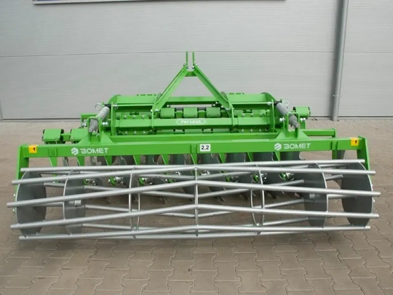 Billede 2 - Bomet 220 cm perzeus tallerkenharve