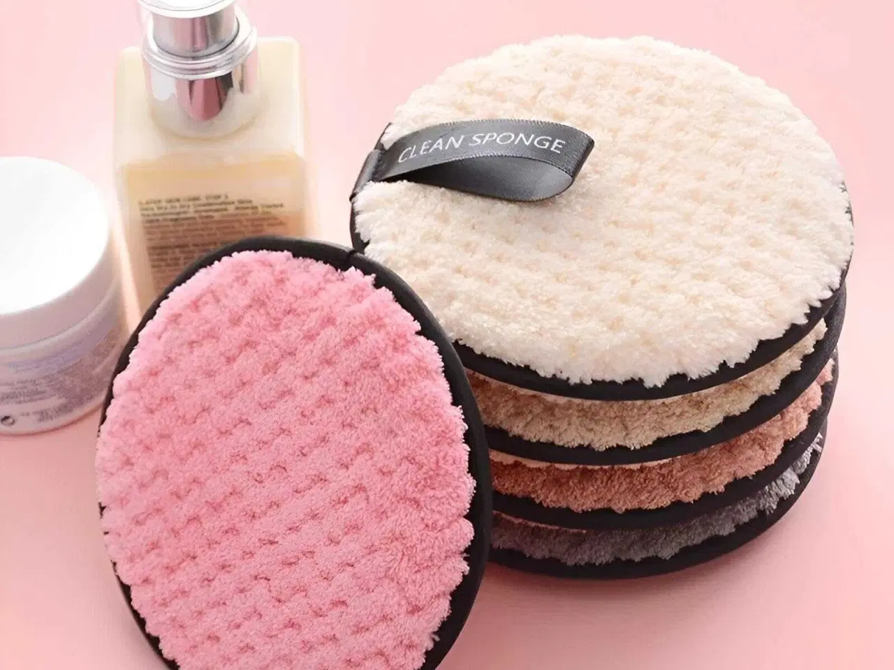 Billede 1 - Genanvendelige Makeup-fjerner Rondeller – Skånsom