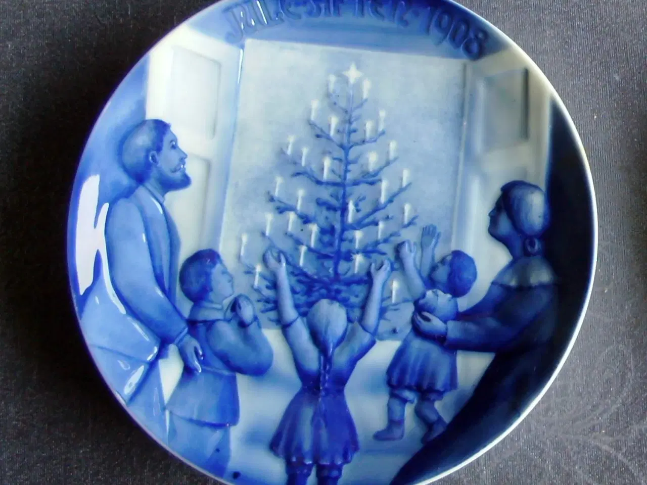 Billede 1 - Bucha & Nissen juleplatte 1908