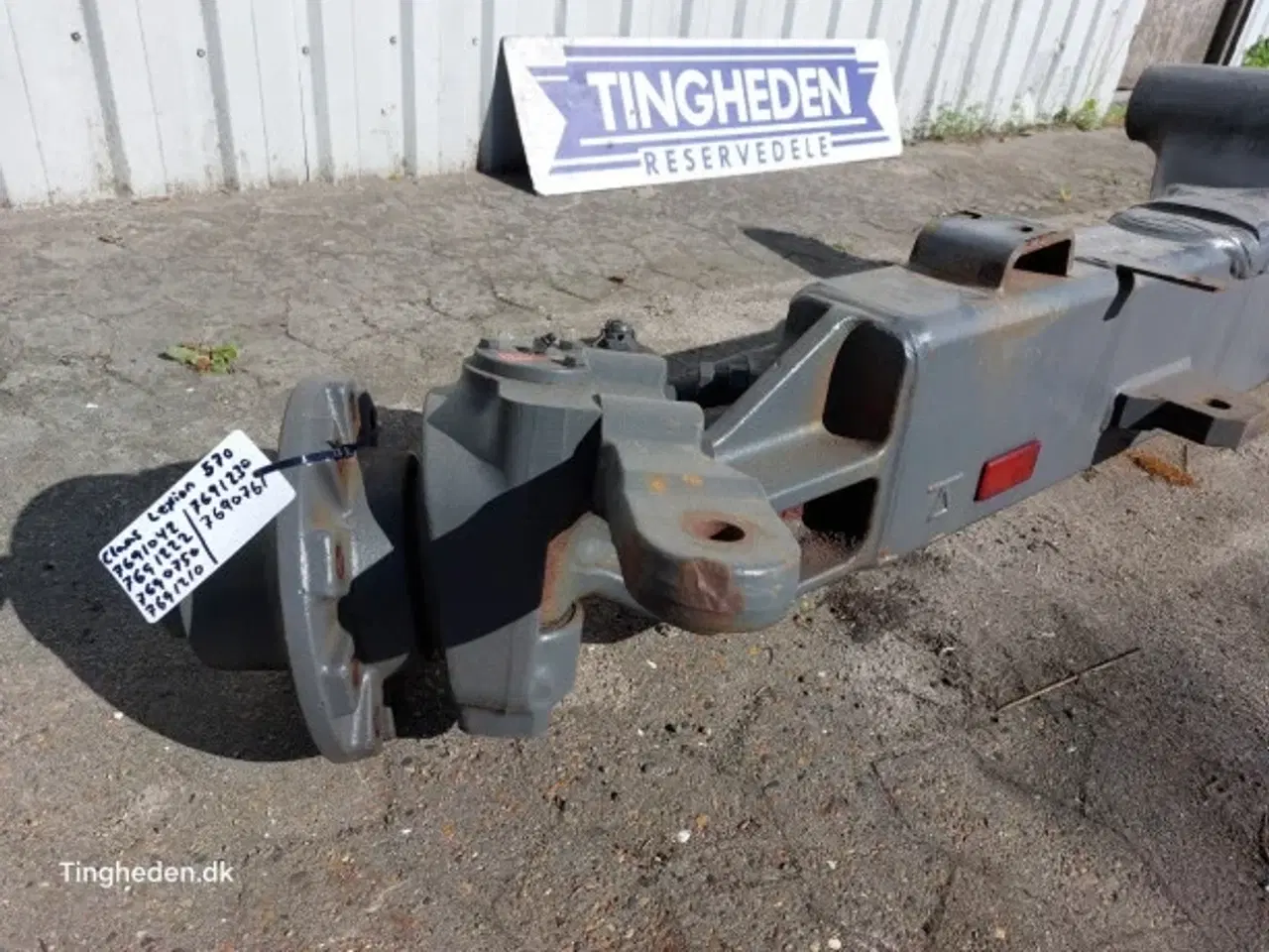 Billede 17 - Claas Lexion 570 Bagaksel 07691001