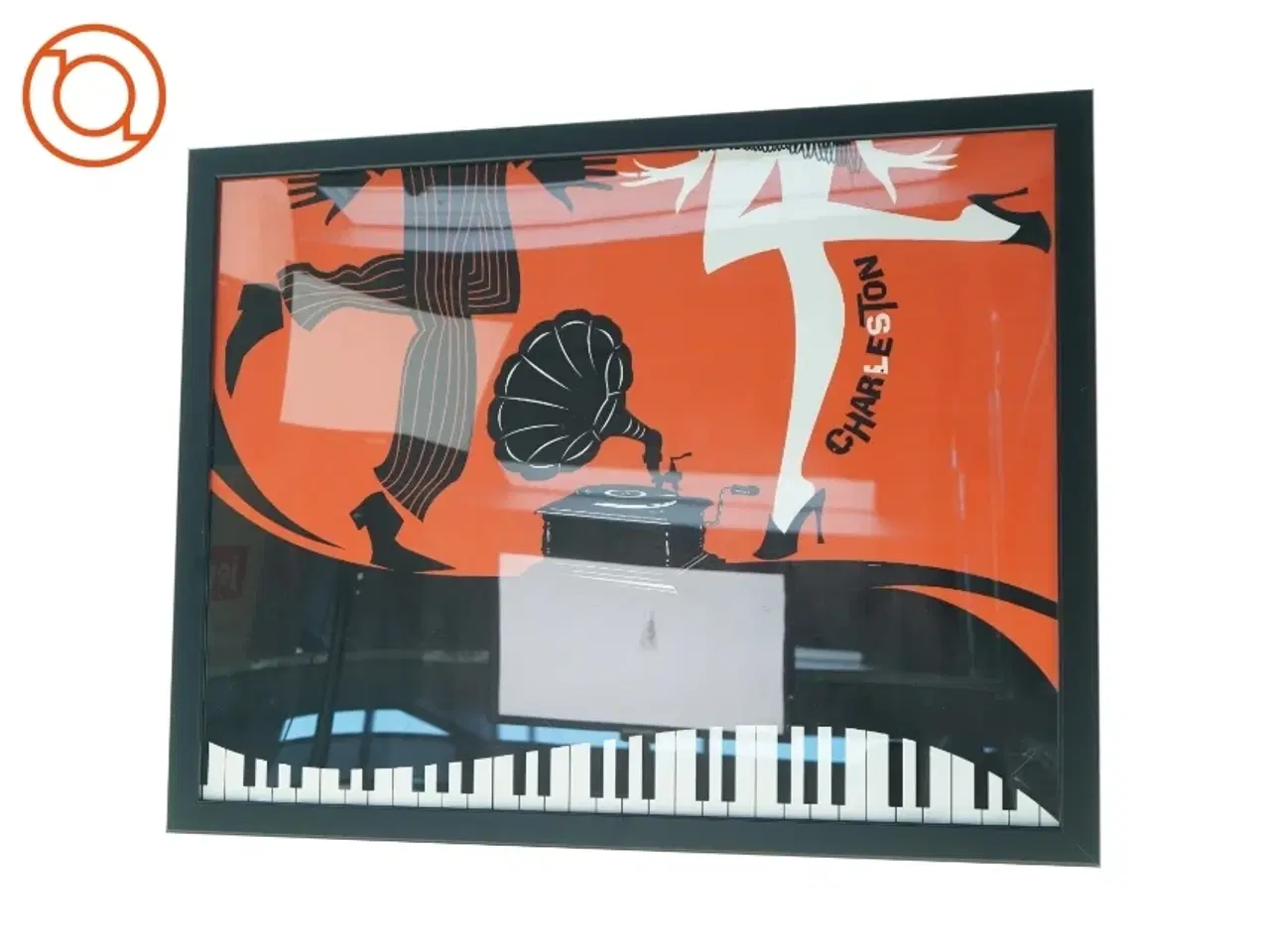 Billede 1 - Plakat i ramme  (str. 52 x 42)