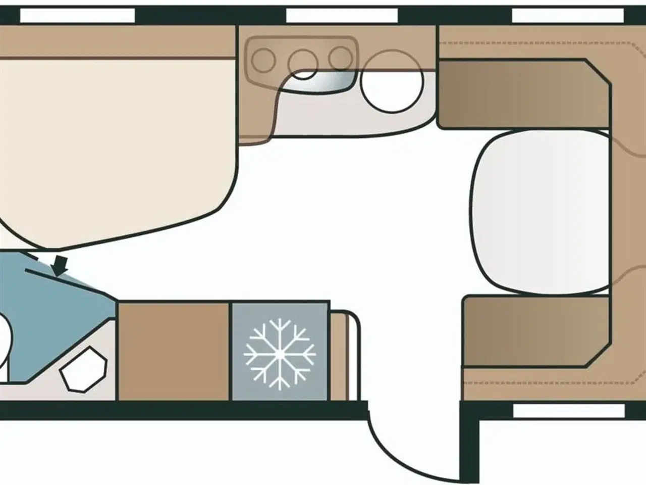 Billede 2 - 2026 - Kabe Briljant 470 XL   Kabe Briljant 470 XL 2026 - Se den snart hos Camping-Specialisten.dk