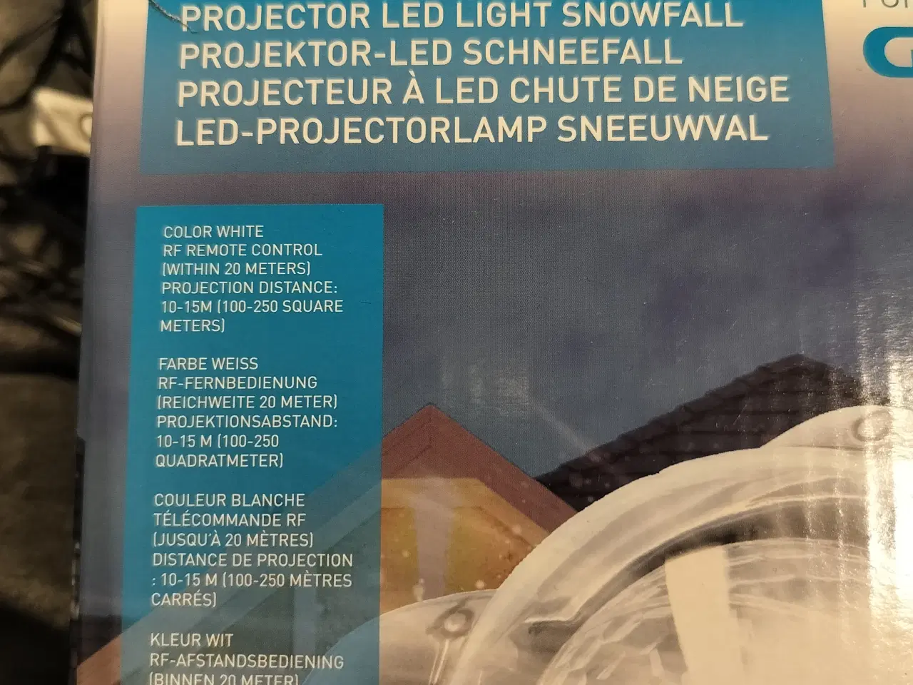 Billede 2 - Projector snowall.  