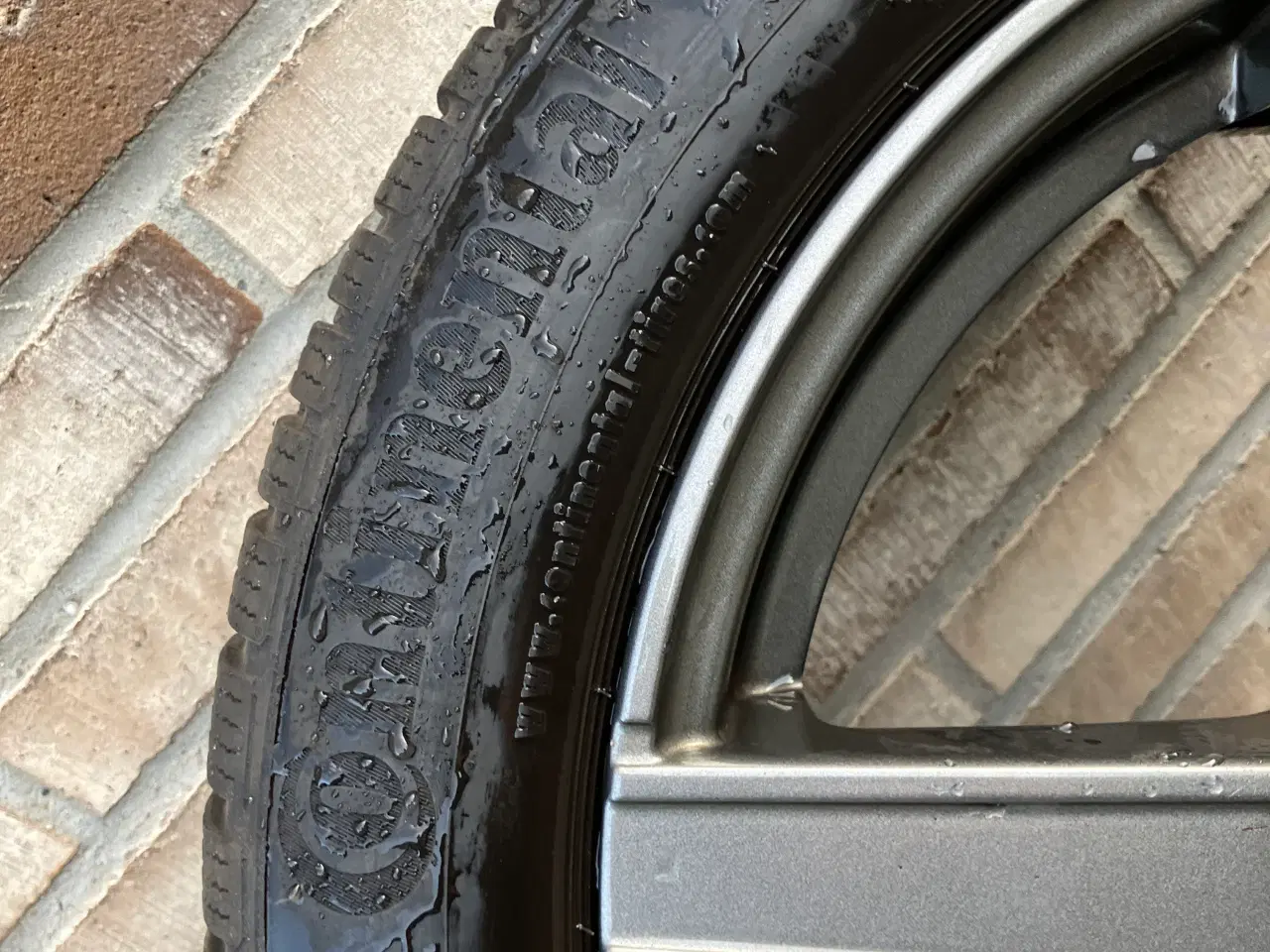 Billede 7 - Alufælge 5 x 112 med Continental vinterdæk R17
