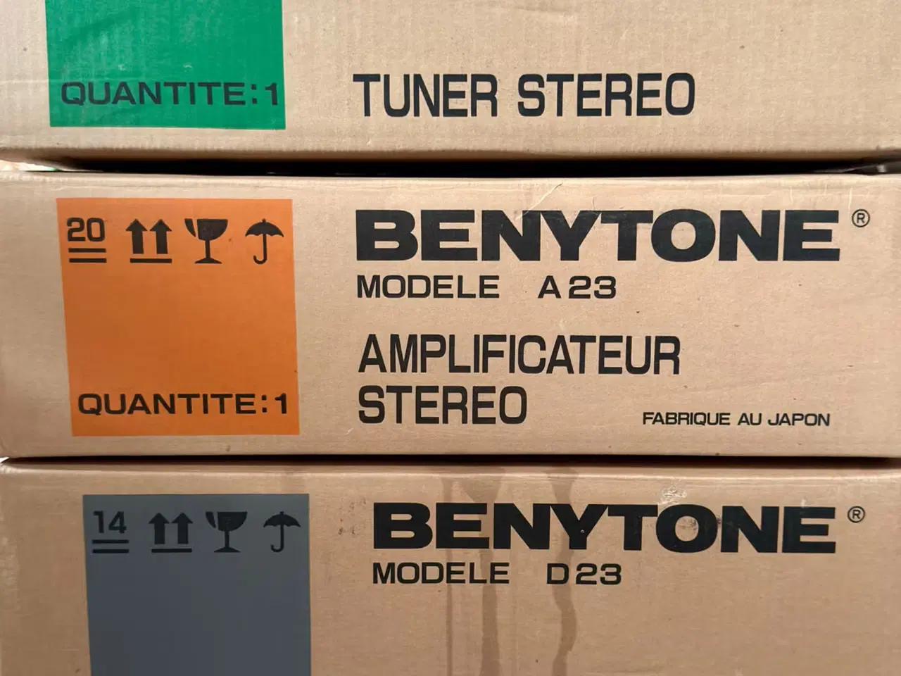 Billede 4 - Benytone A23/T23/D23 stereoanlæg
