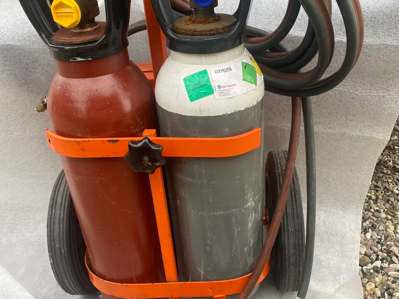 Billede 4 - skærebrænder sæt gas og ilt