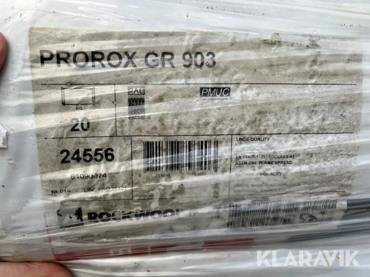 Billede 6 - Isolering Rockwool Prorox GR903 7 paller Granulat