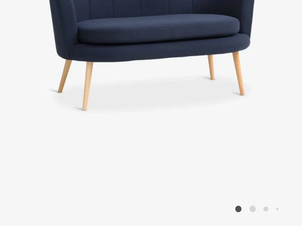 Billede 3 - 2 pers. Sofa i blåt stof. Helt ny