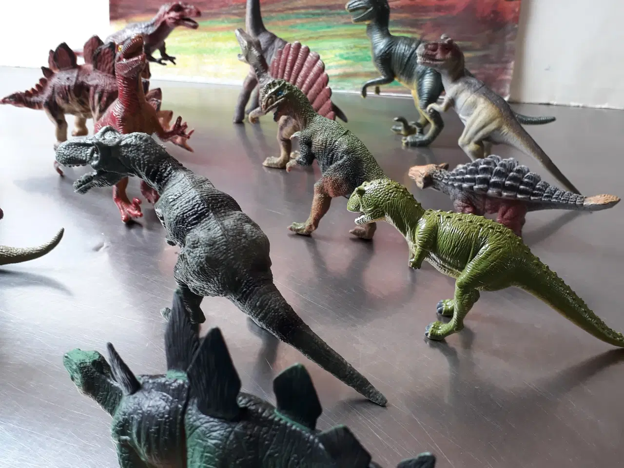 Billede 7 - Solgt / 20 Mellemstore Dinosaurer 