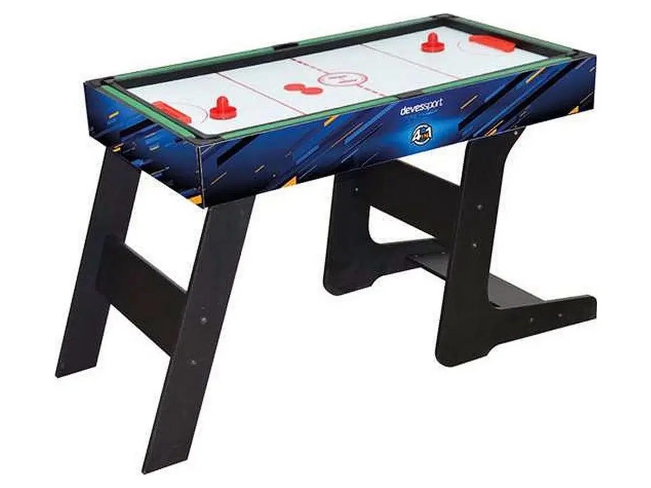 Billede 1 - Spillebord 4-i-1 foldbart - træ MDF, 115,5 × 63 × 16,8 cm