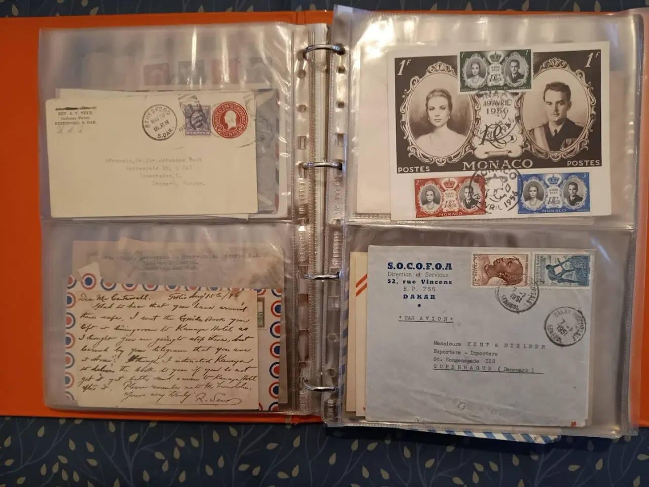 Billede 10 - Mappe med gamle breve