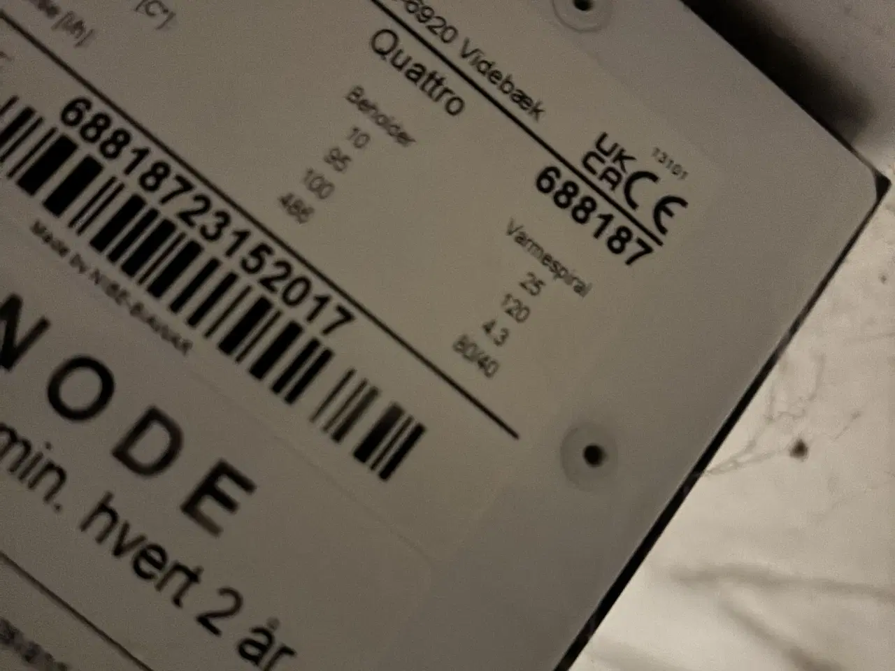 Billede 4 - Vølund QM 100 vandvarmer 