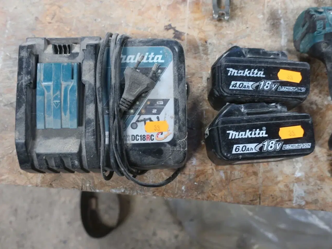 Billede 6 - 4 stk. akku maskiner MAKITA