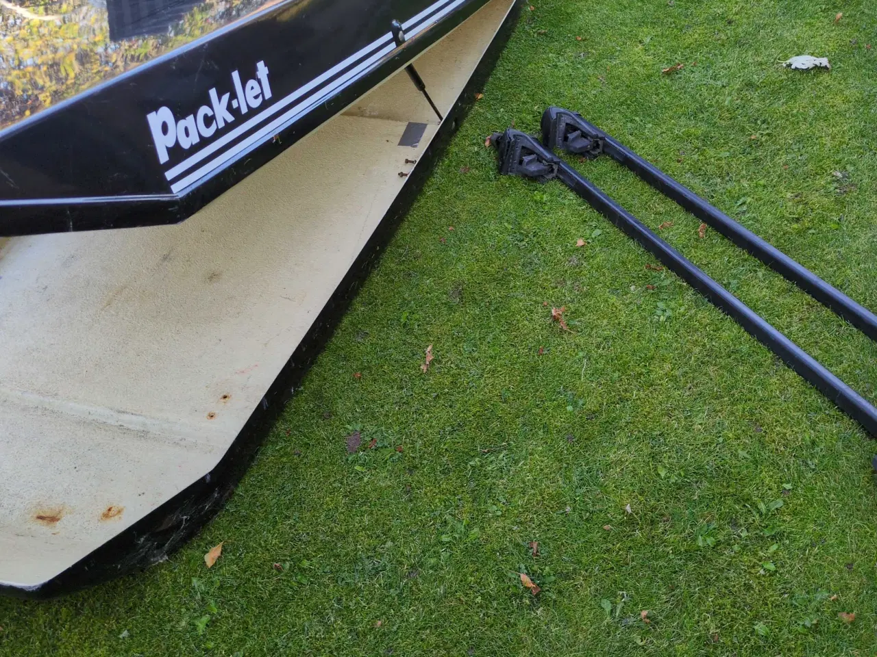 Billede 2 - Pack let skiboks + Thule tagbøjler