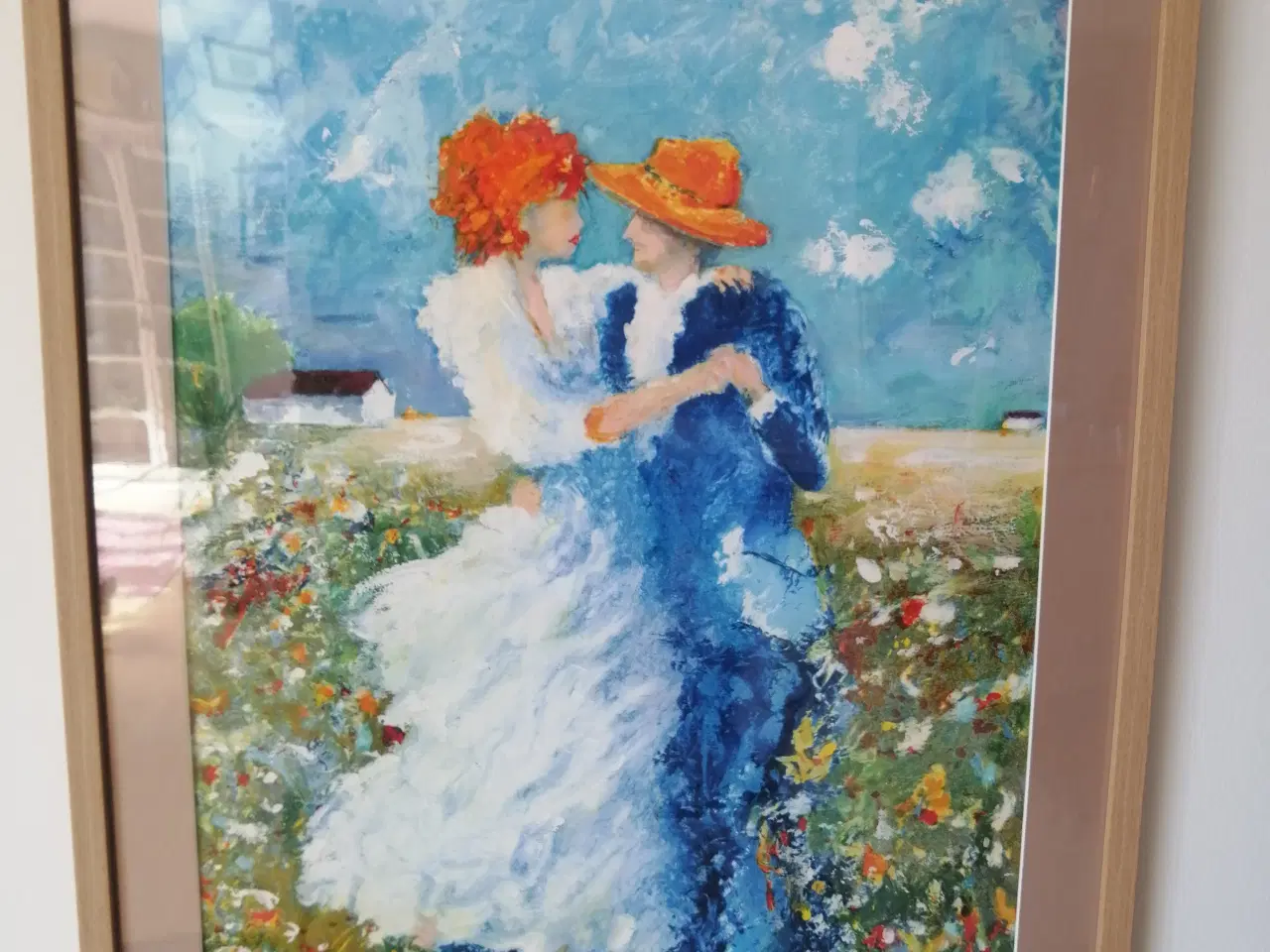 Billede 6 - Utrolig smukt, unikt litografi af svensk kunstner