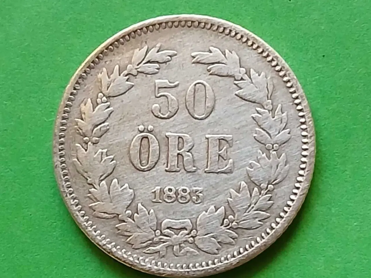 Billede 1 - Svensk 25 øre 1883