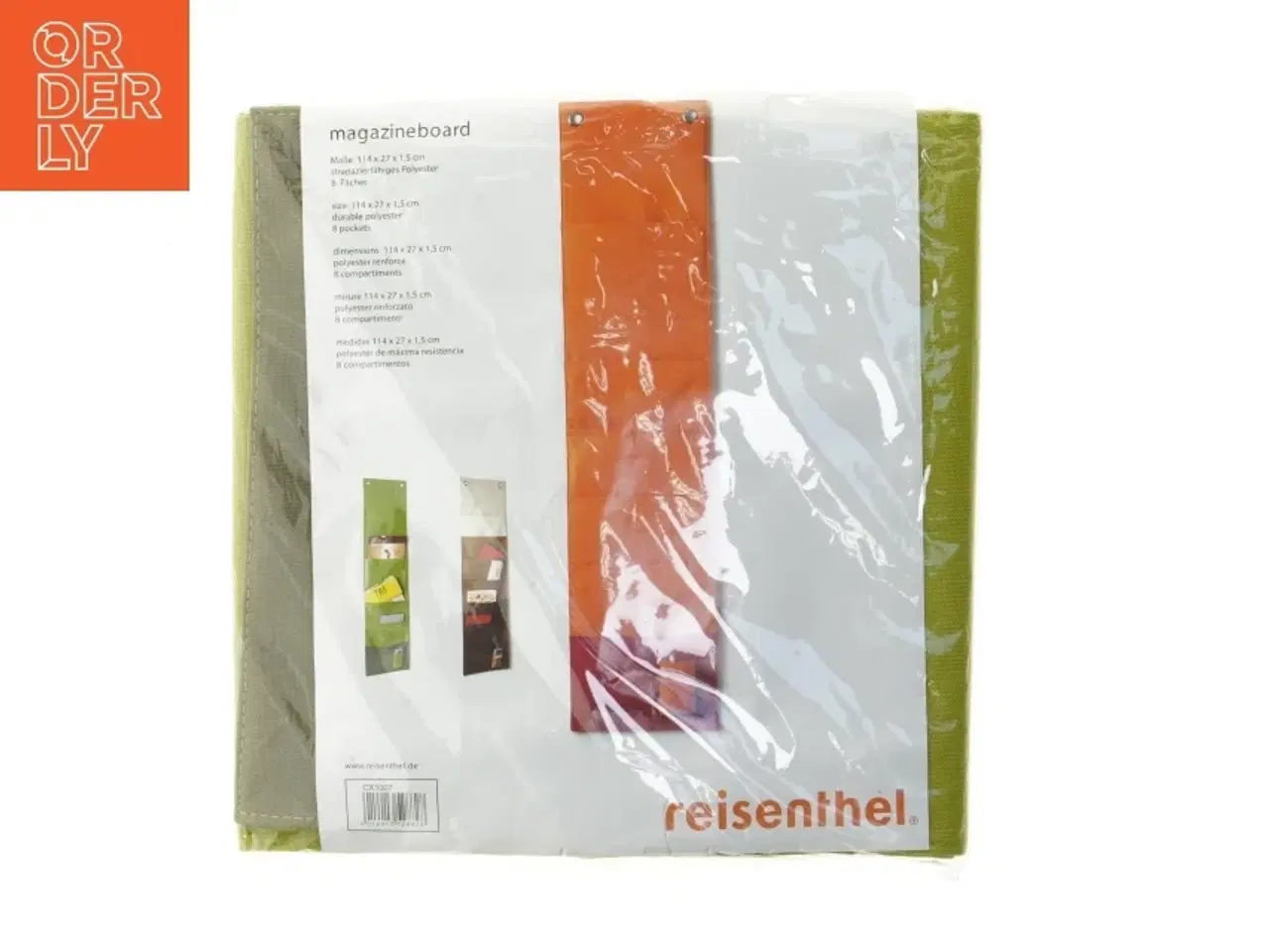 Billede 1 - Reisenthel væghængt magasinholder fra Reisenthel (str. 114x27x1,5 cm)