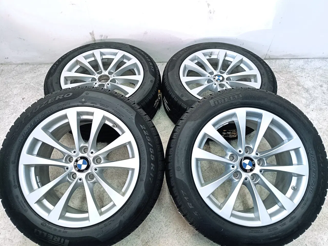 Billede 3 - 5x120 17" ET34 BMW Style-395 vintersæt Inkl. TPMS