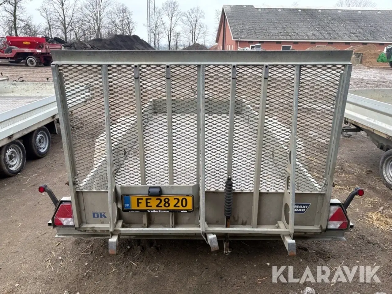 Billede 3 - Maskintrailer Variant 3518m4 3500 kg. 2-akslet