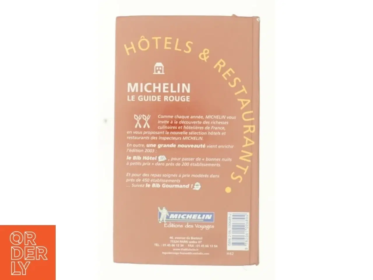 Billede 3 - Michelin Red Guide France 2003 af Michelin Travel Publications Staff (Bog)