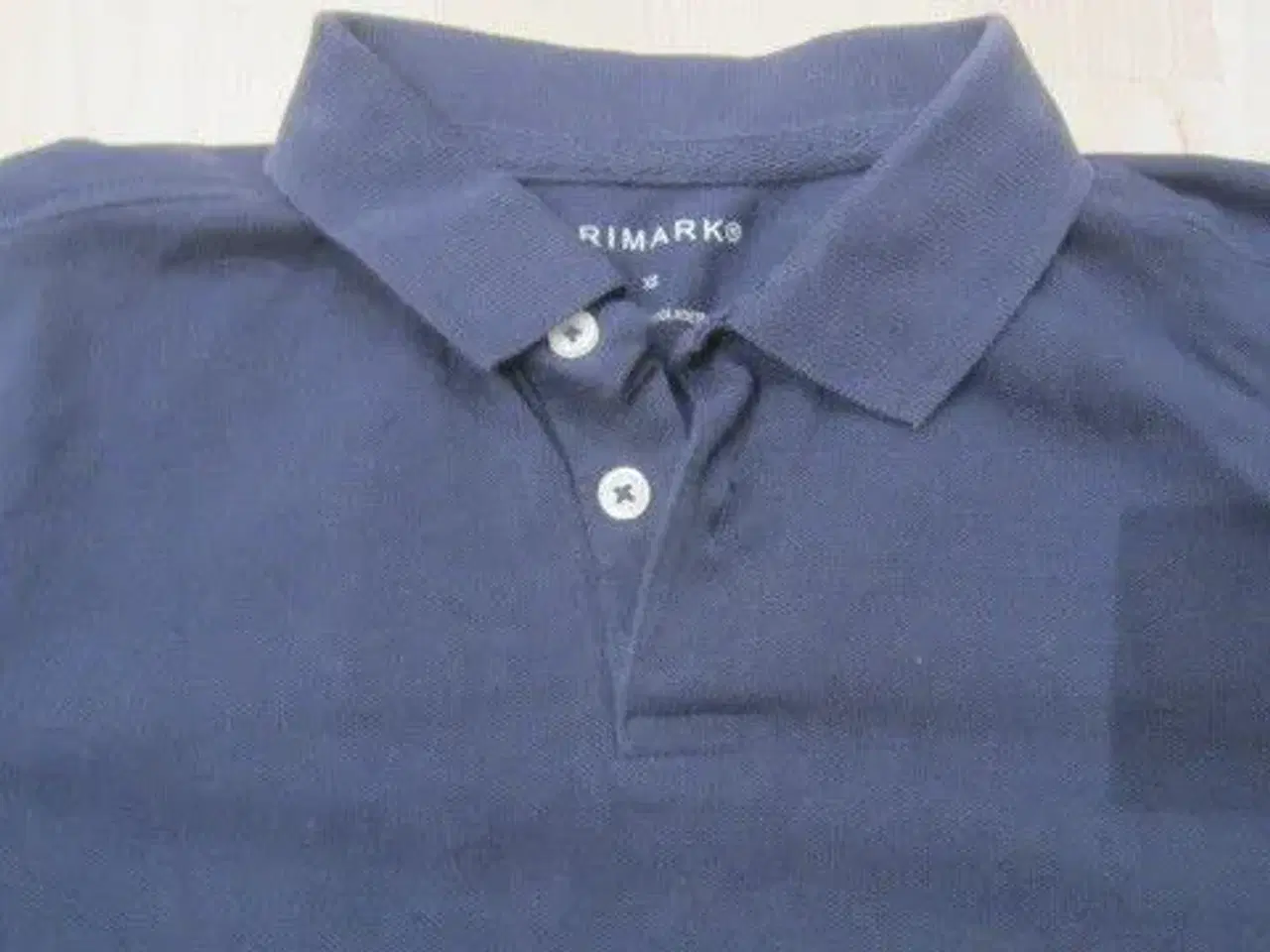 Billede 2 - Str. XS, mørkeblå poloshirt