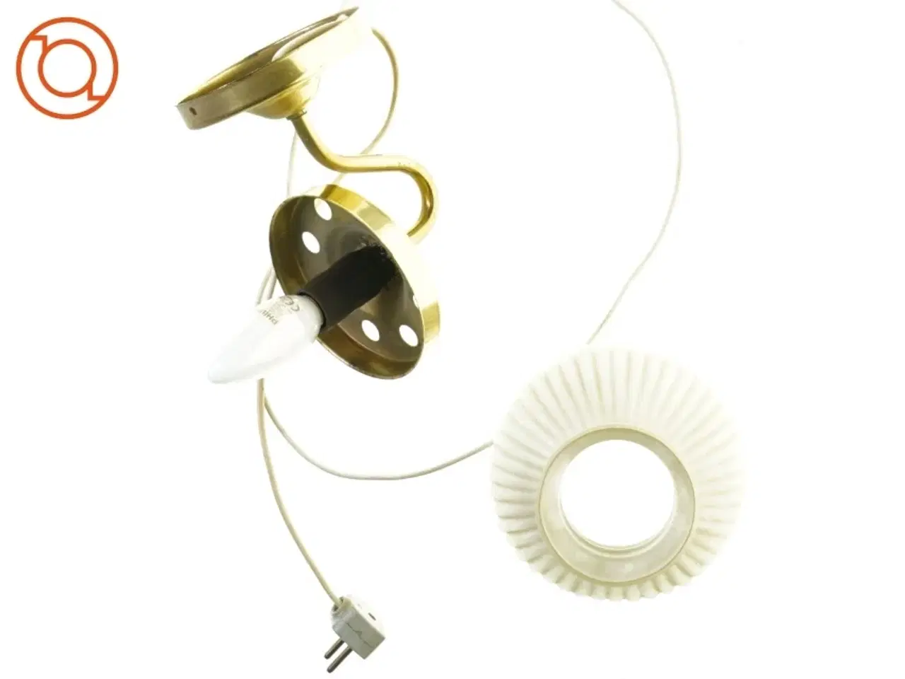 Billede 2 - Lampe (str. 22 x 19 cm)