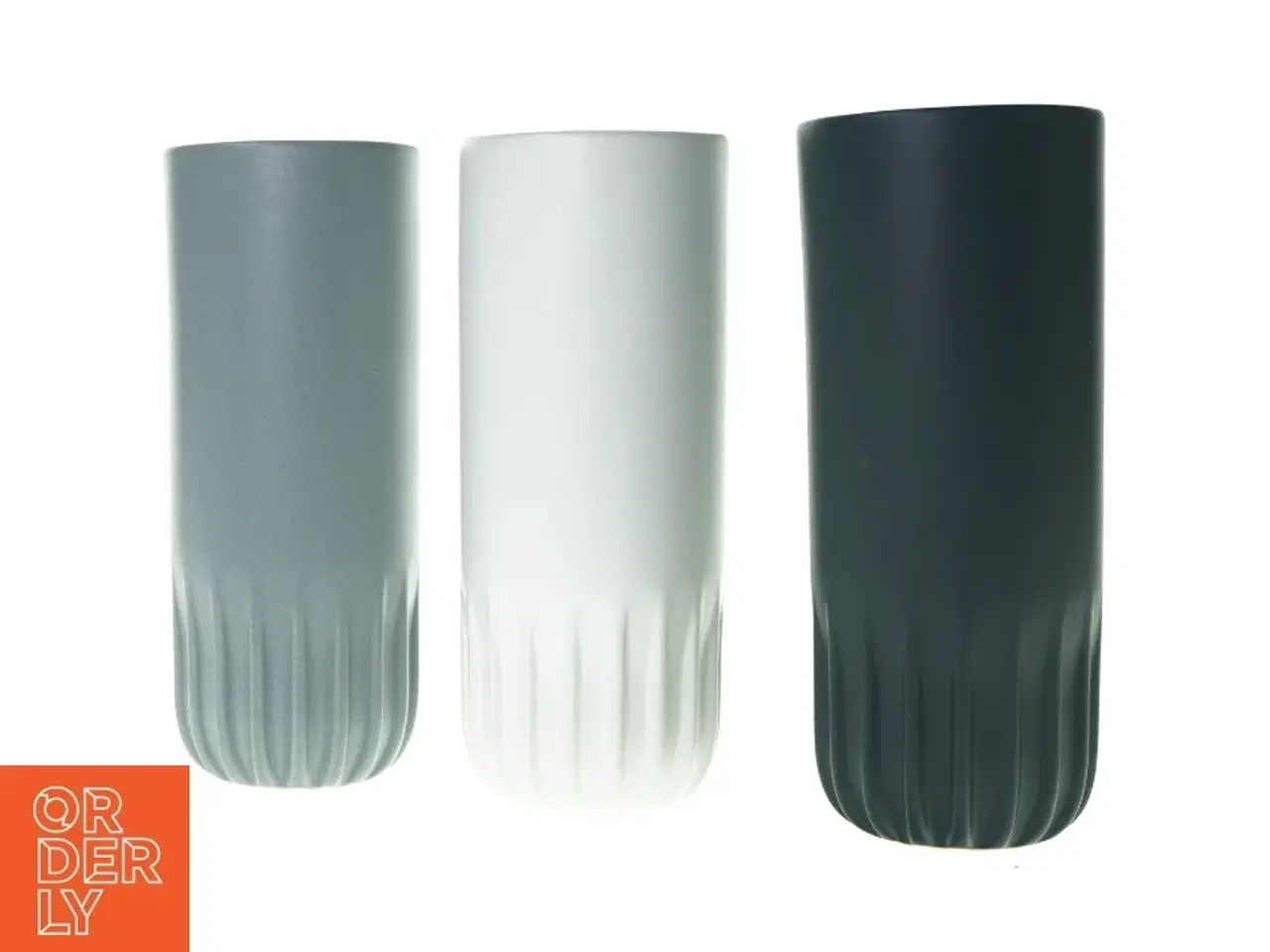 Billede 1 - 3 x vaser fra Hübsch (str. 24 cm)