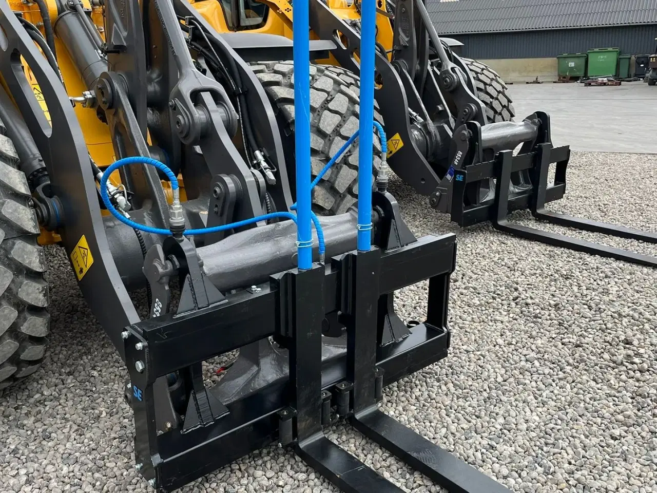 Billede 5 - Volvo Pallegafler Hydraulisk 5Tons pallegafler med Volvoskifte, hydraulisk gaffelflyt og 1,5m slæde