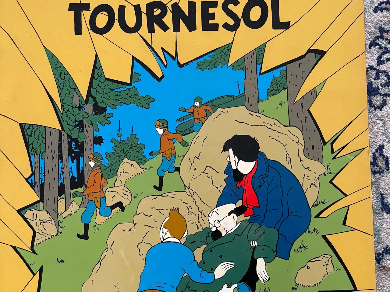 Billede 3 - Plakater i lak Tintin