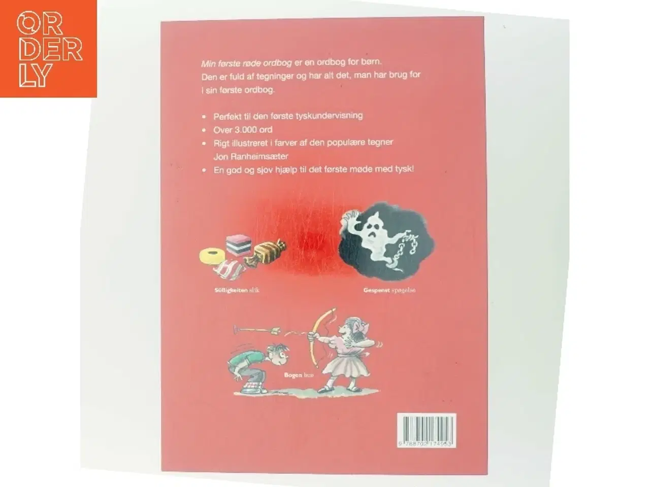 Billede 3 - Tysk-Dansk Dansk-Tysk : Min første røde ordbog af <Jon Ranheimsæter< (Bog)