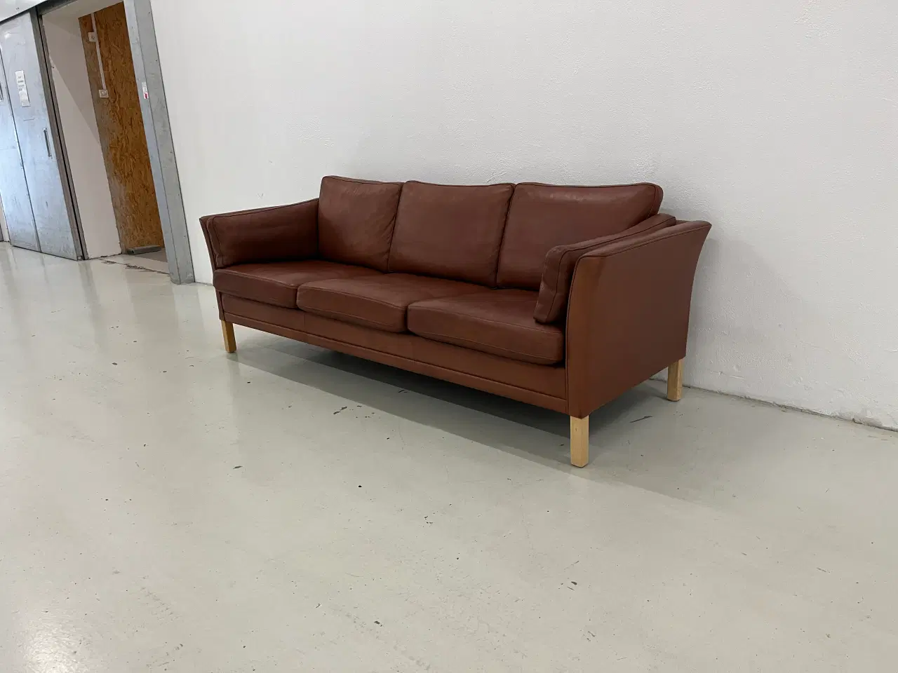 Billede 9 - Mogens Hansen MH2225 3 Pers.Sofa i cognac læder.