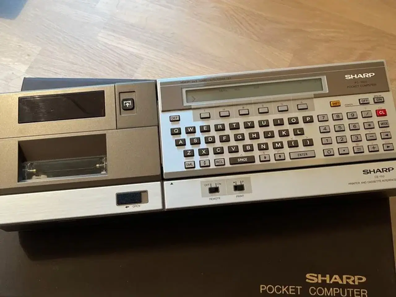 Billede 4 - SHARP PC-1500 + CE-150