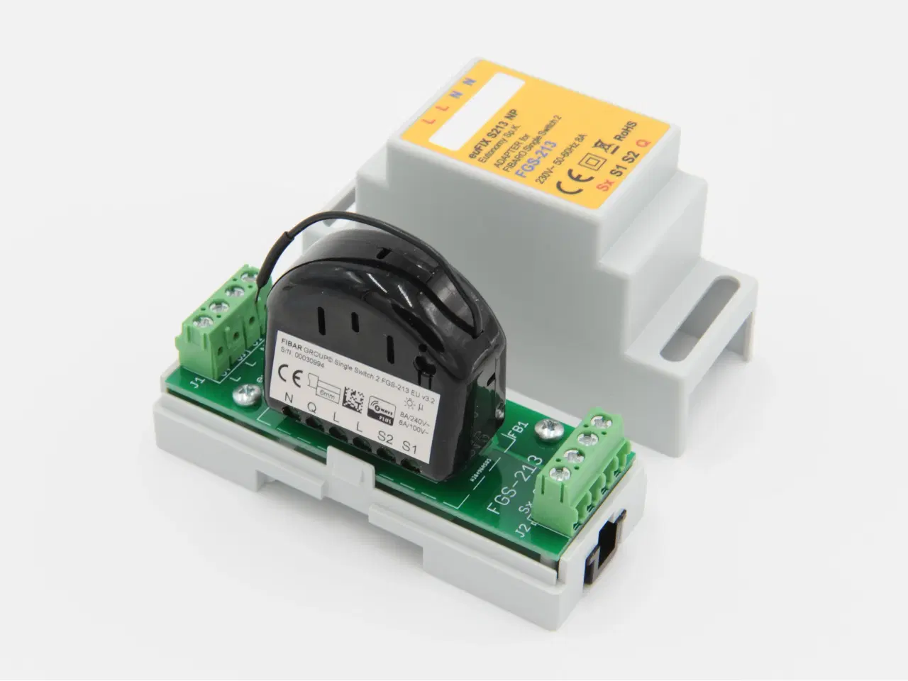 Billede 8 - Eutonomy euFIX S213NP passer til FIBARO Single Swi