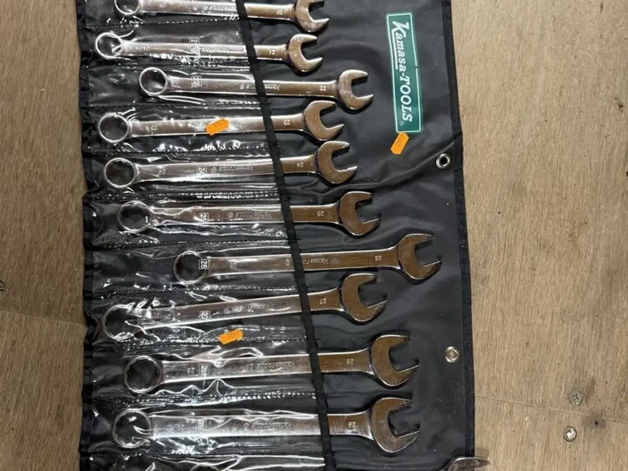 Billede 1 - Ringgaffelnøglesæt KANSAS TOOLS