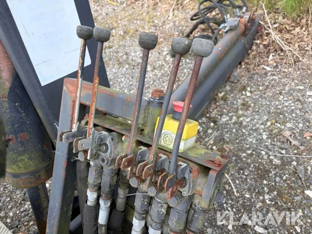 Billede 11 - Kran HMF / jake - 3200kg - med beslag til Valtra 8450