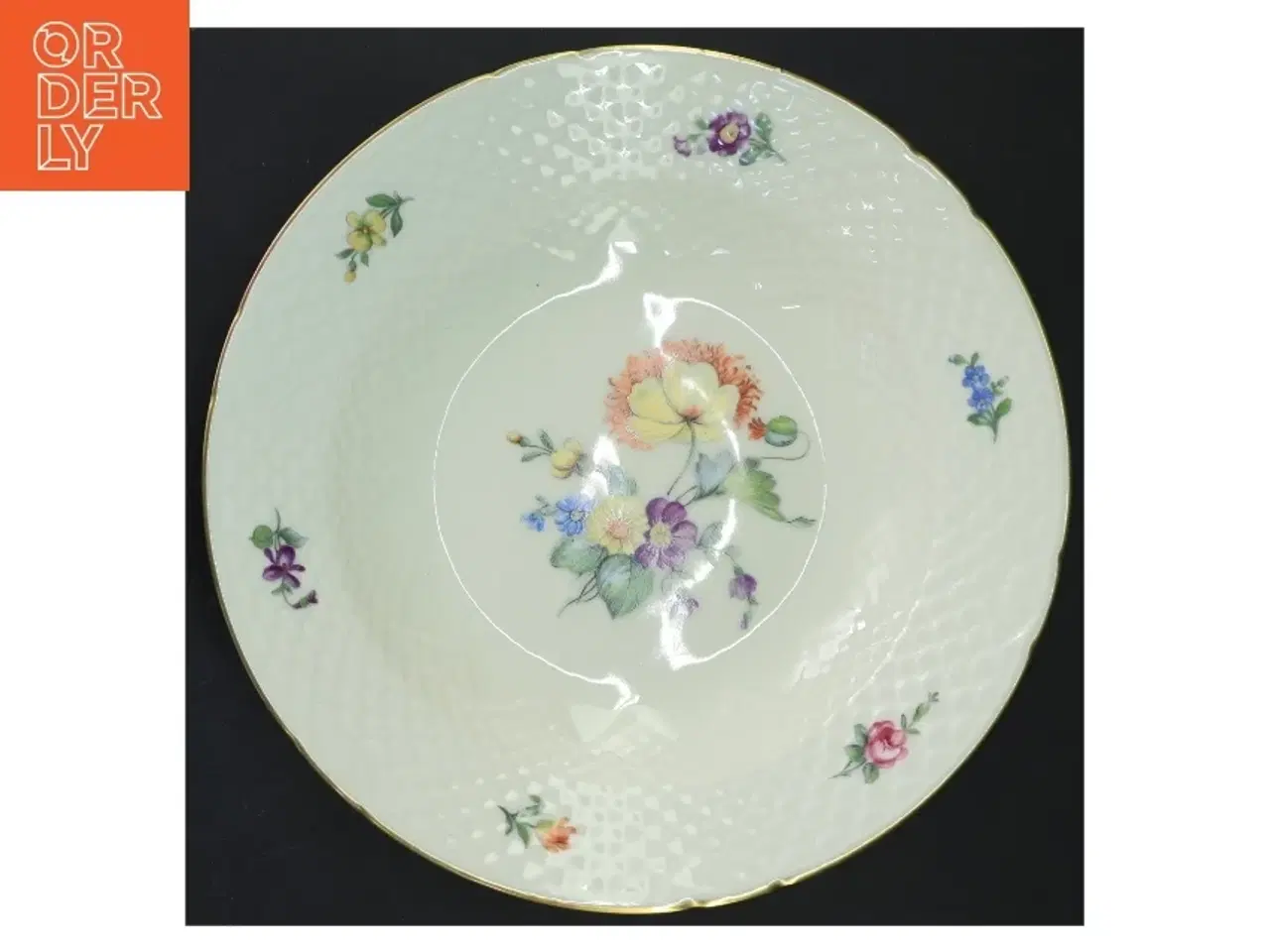 Billede 2 - B&G Saksisk Blomst dyb tallerken (str. Ø 24 cm)